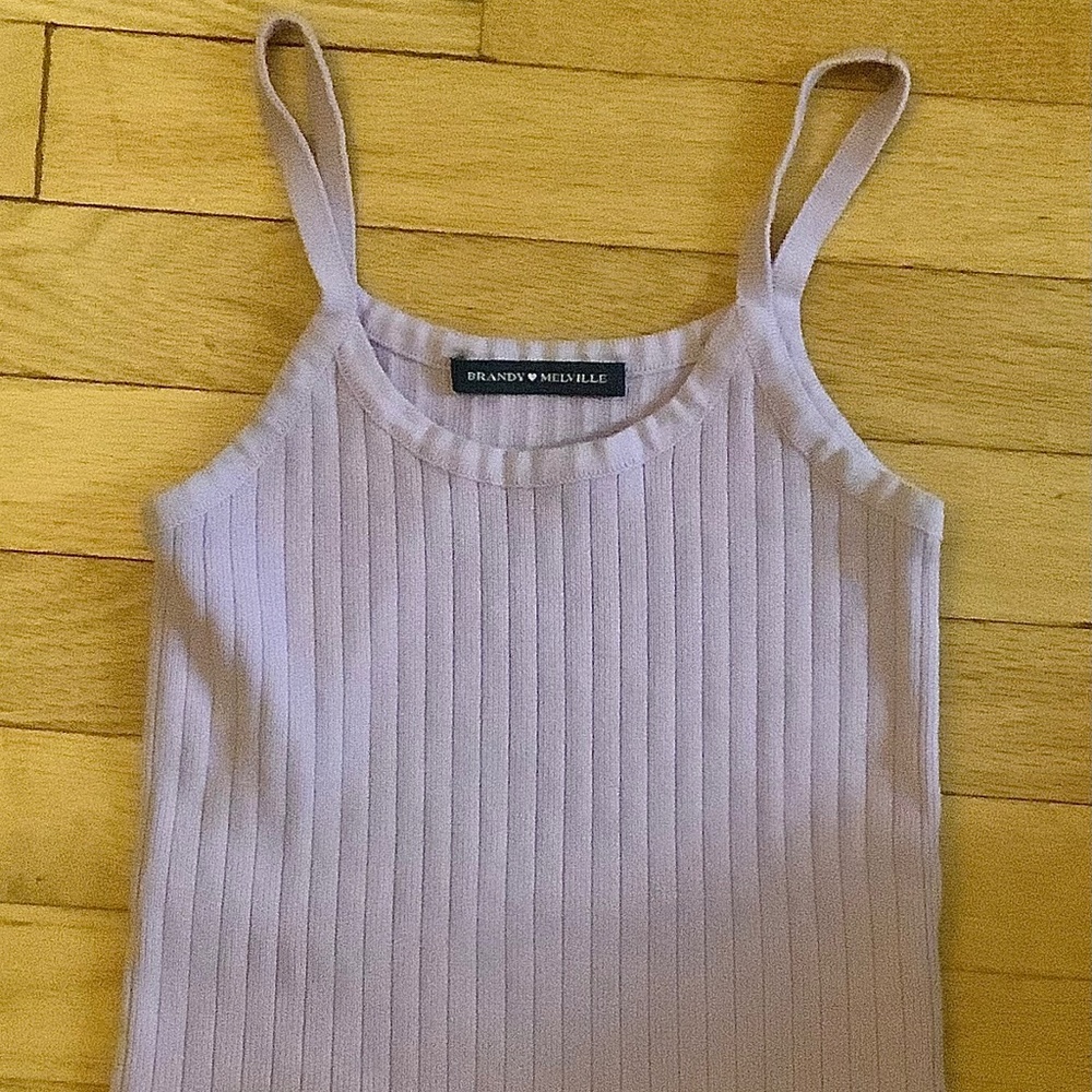 Brandy Melville Lavender Tank Top Size: XS/S